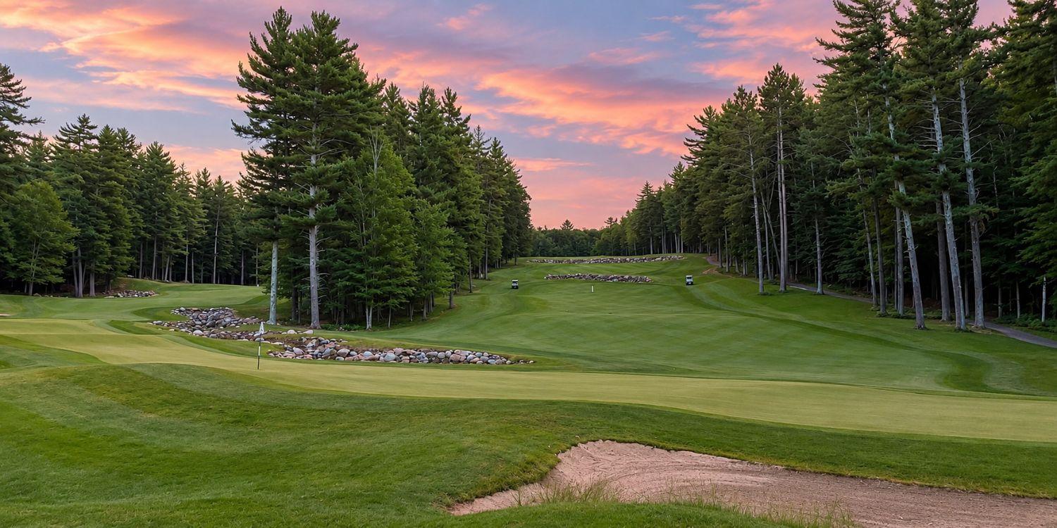 Hole #18 - Down The Ski Hill