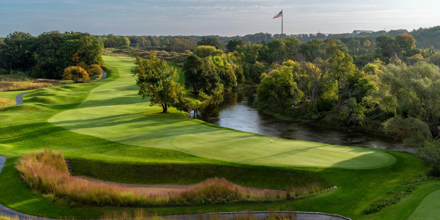 The River Course at Blackwolf Run - 18th Hole