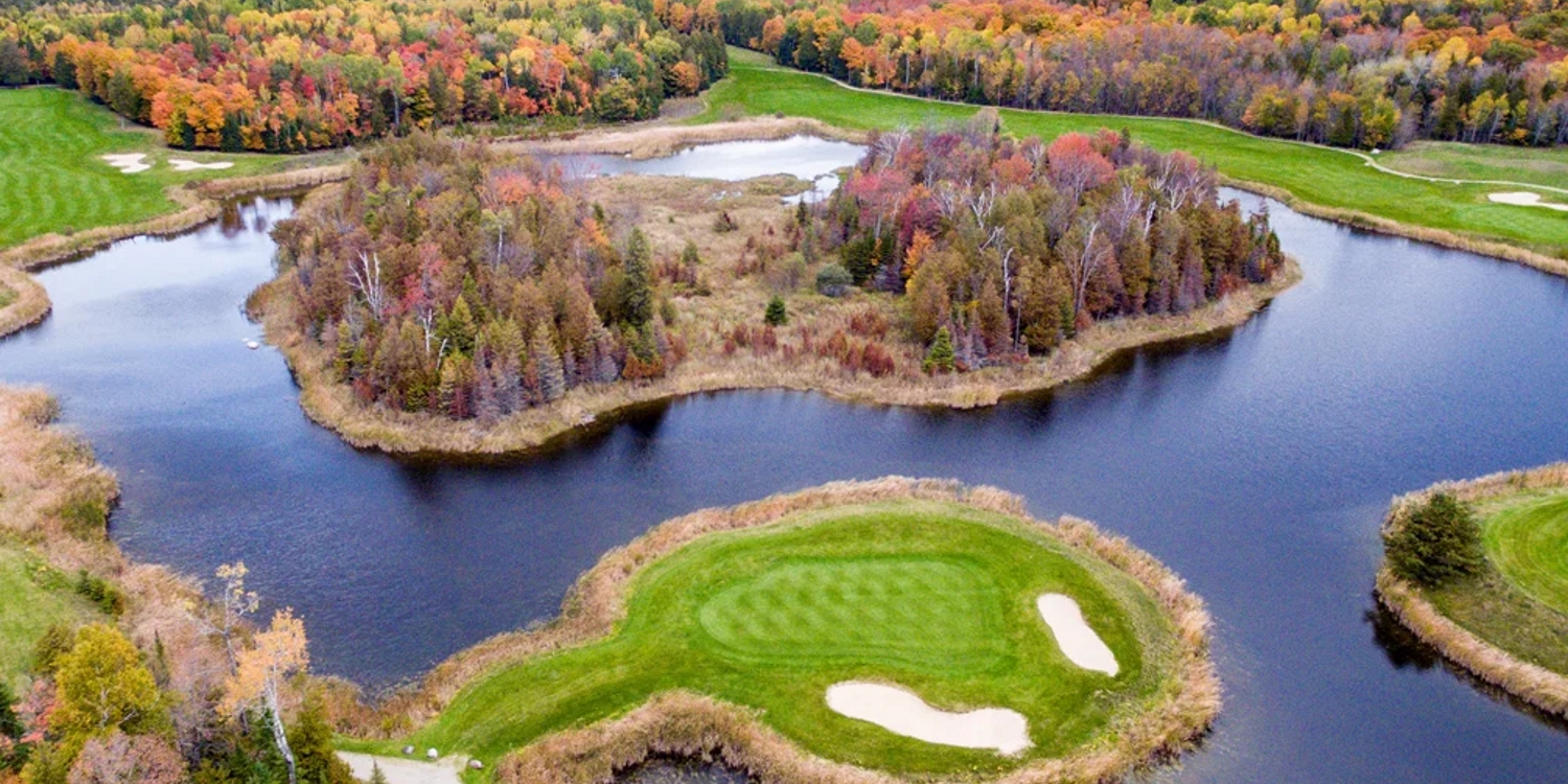 The Rock at Drummond Island Resort Golf in Drummond Island, Michigan