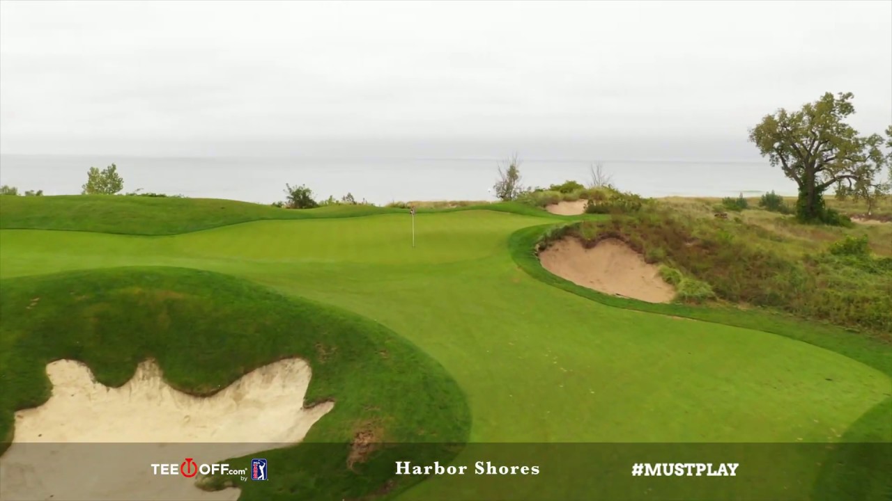 Harbor Shores Golf Club Flyover Montage