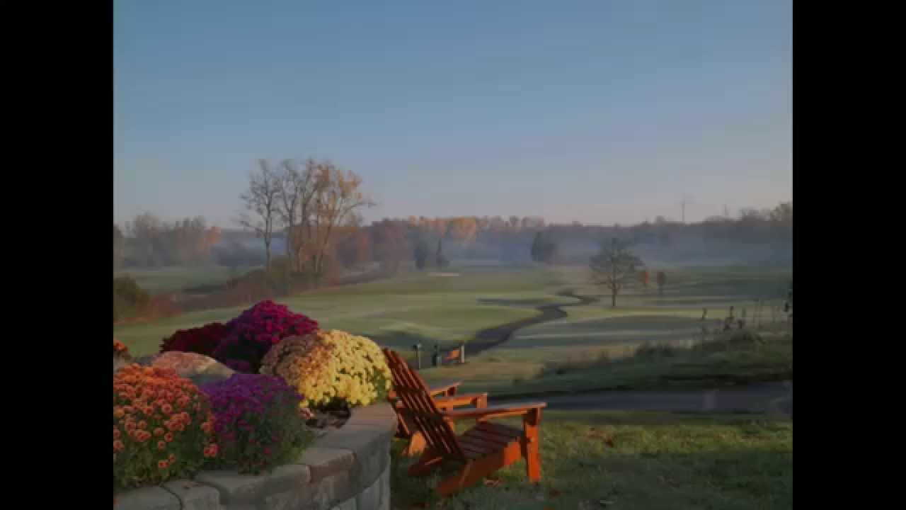 Fall Golf is the prettiest time at Leslie Park Golf Ann Arbor